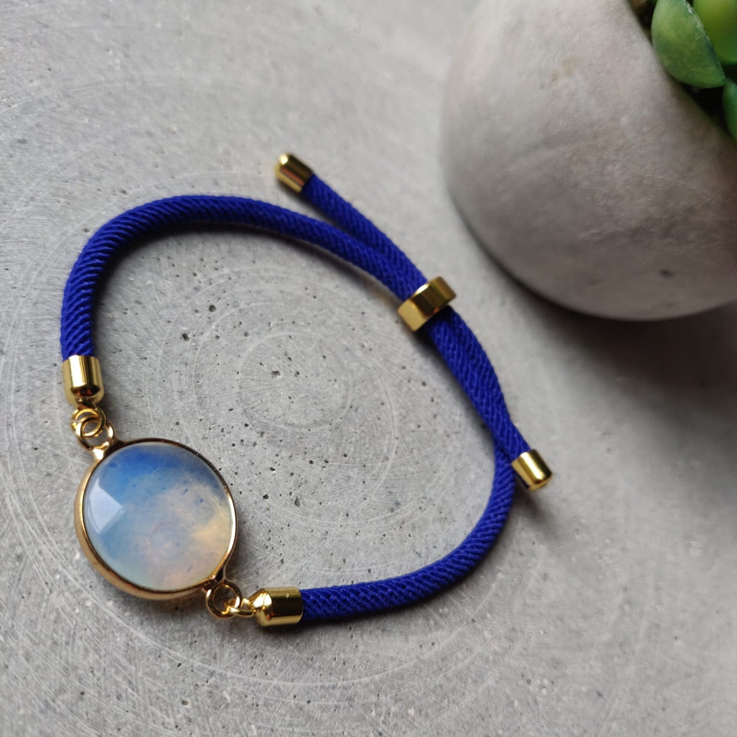 Opalite Adjustable Cord Bracelet