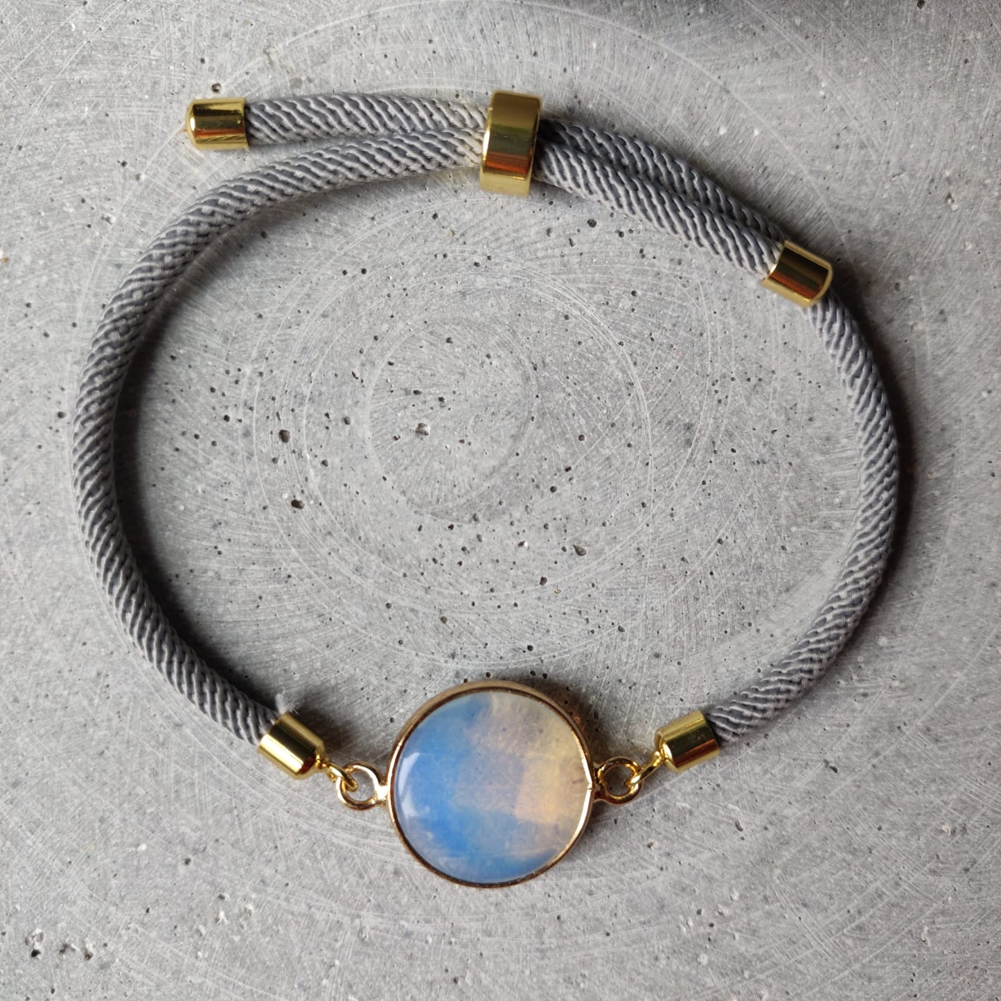 Opalite Adjustable Cord Bracelet