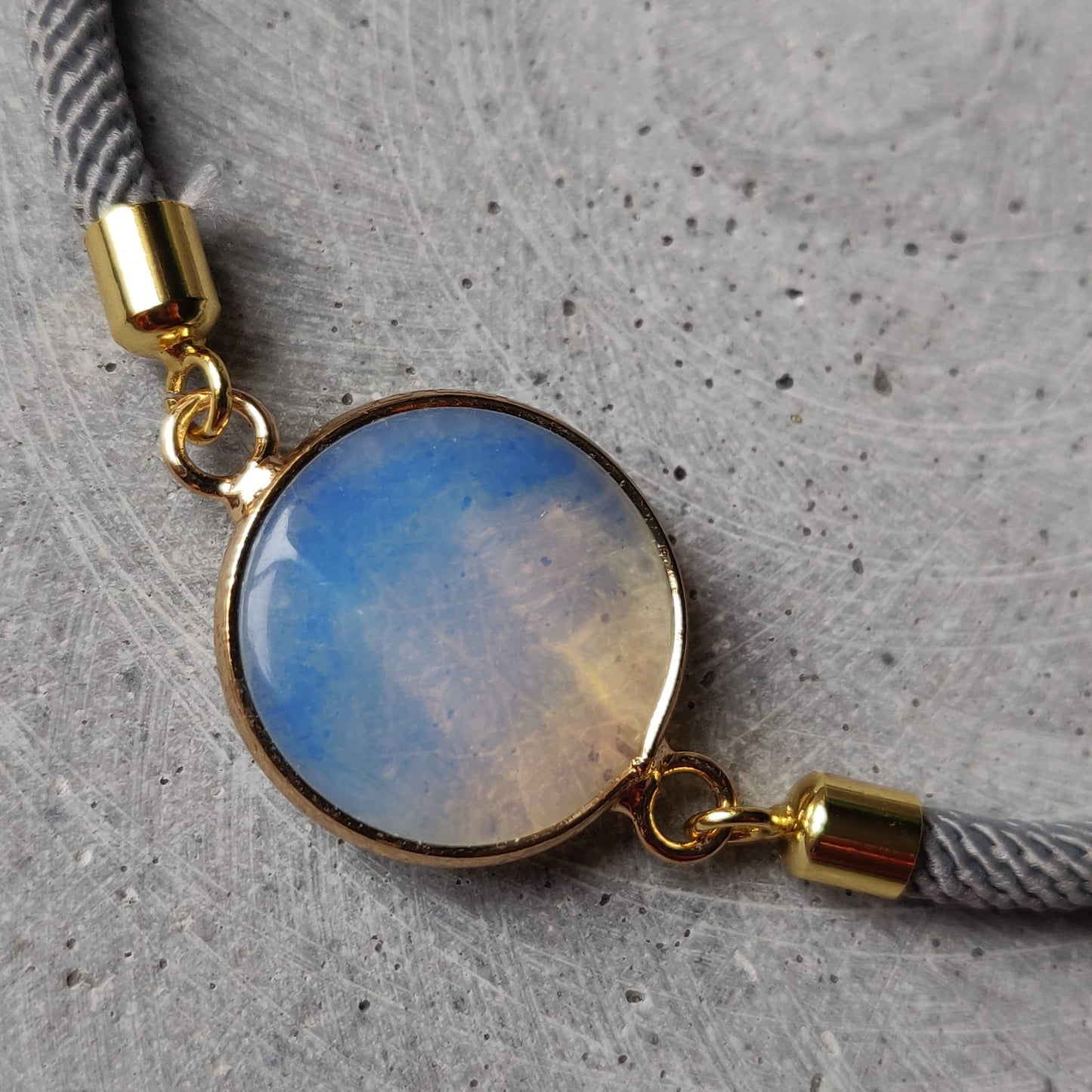 Opalite Adjustable Cord Bracelet