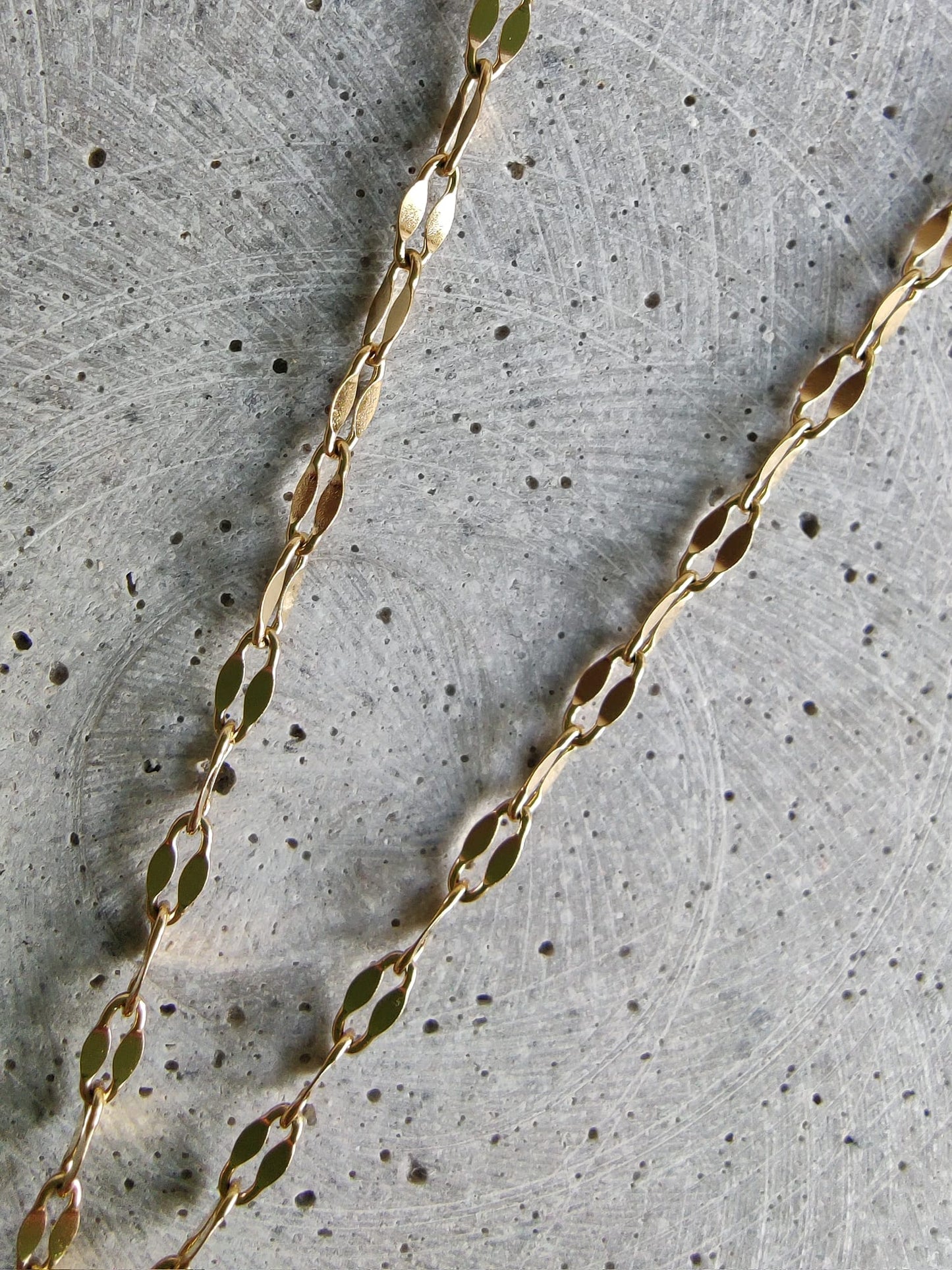 Gold Bubble Initial Letter Stainless Steel Necklace