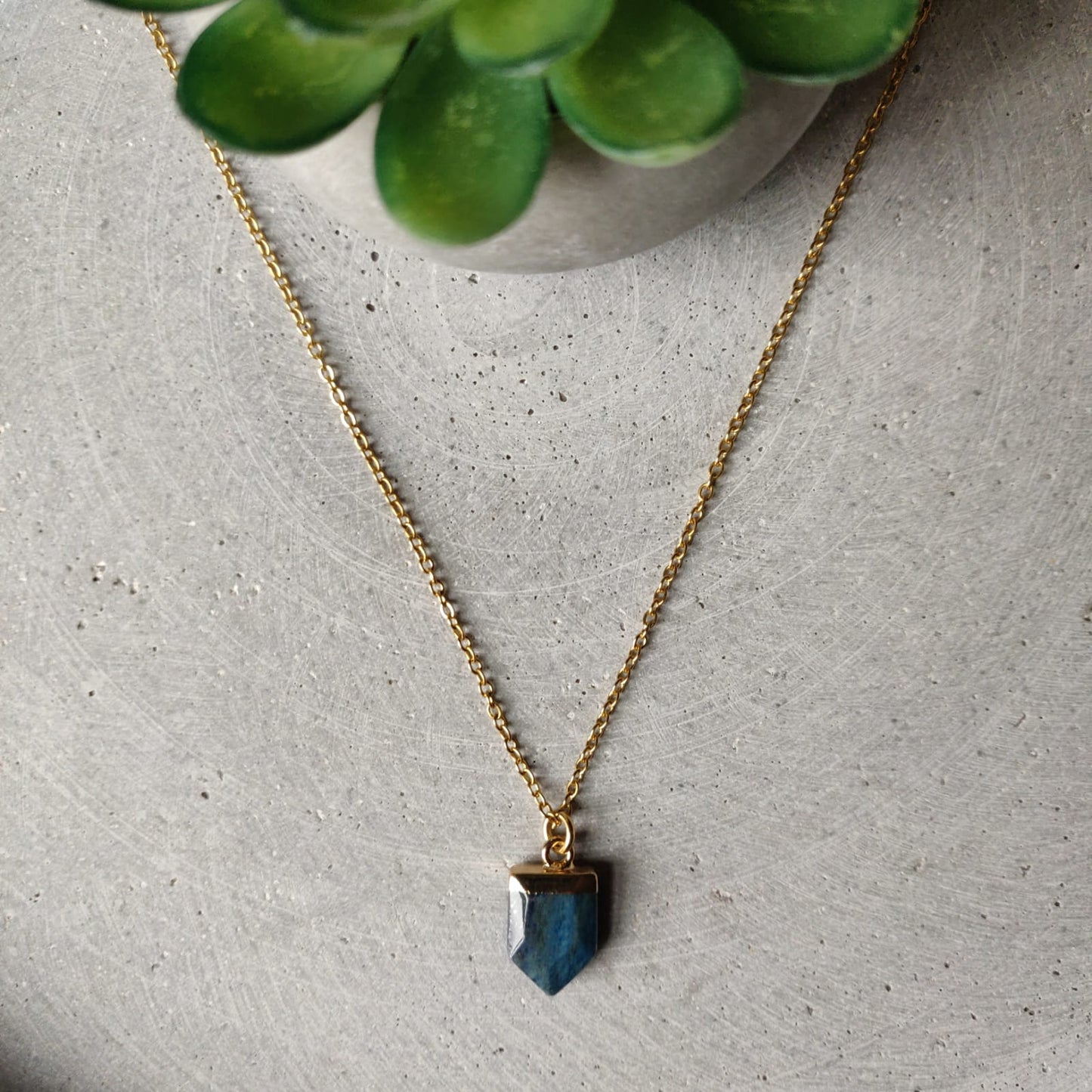 Lapis Lazuli Crystal Necklace